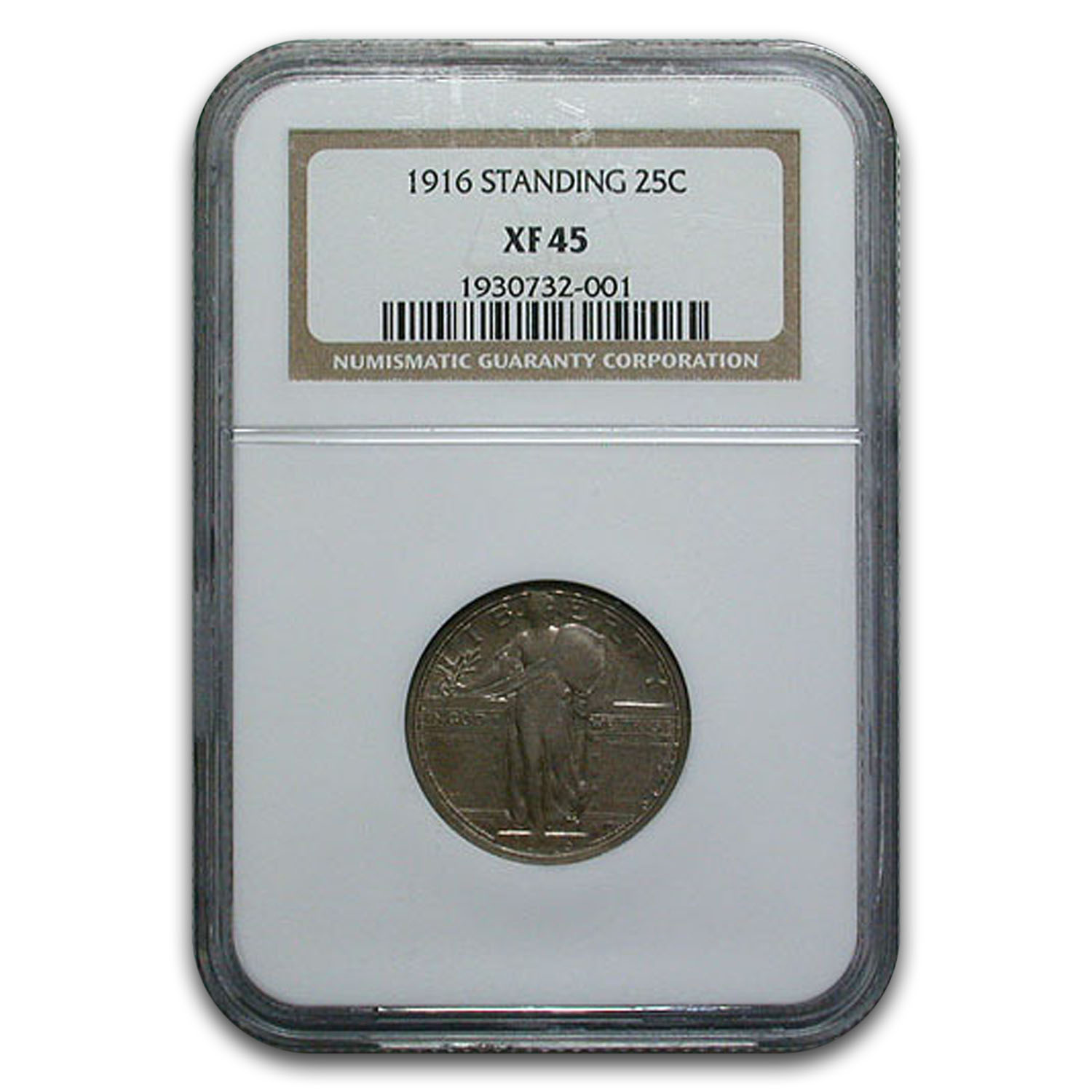 1916 Standing Liberty Quarter XF-45 NGC | eBay